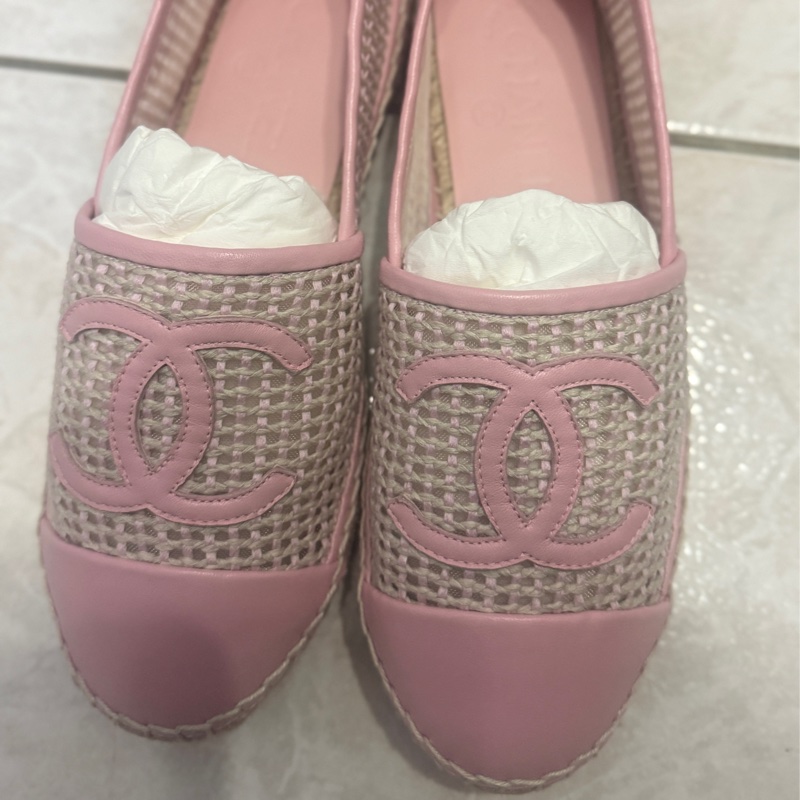 全新Chanel漁夫鞋-8