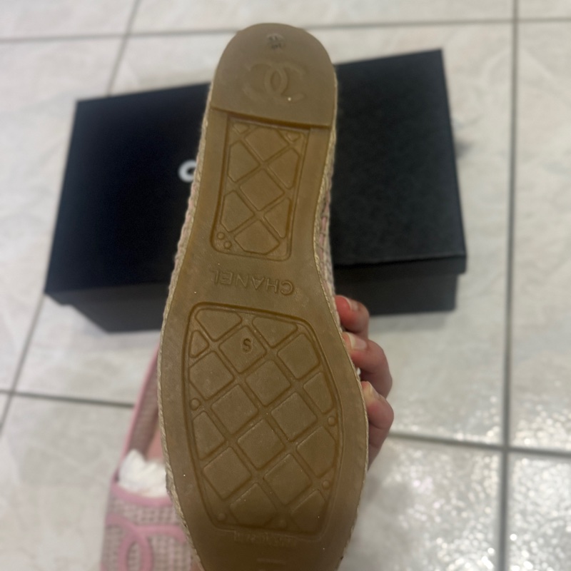 全新Chanel漁夫鞋-13