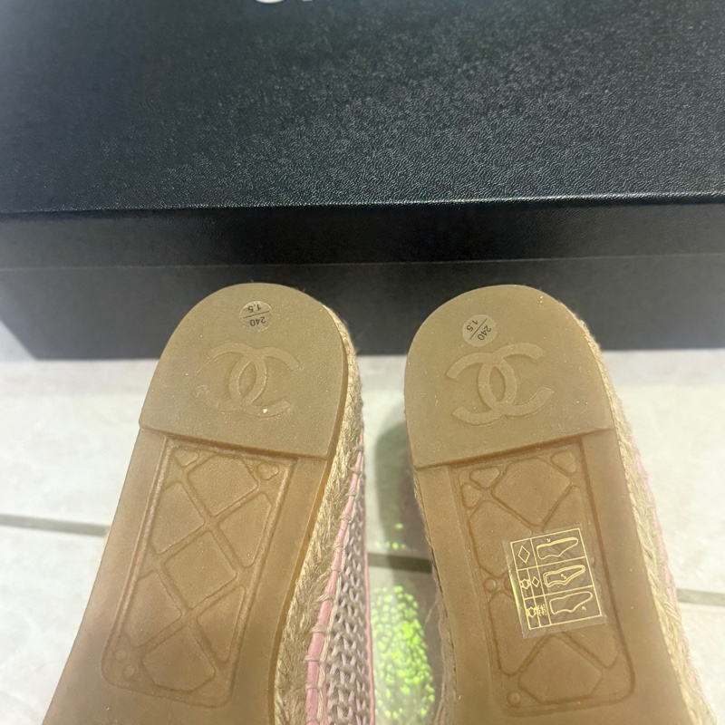 全新Chanel漁夫鞋-14