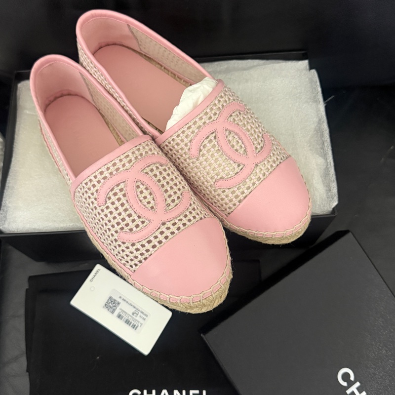 全新Chanel漁夫鞋-18