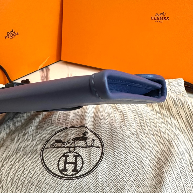 Jige Clutch elan 20cm 手拿包 藍色 附零錢+卡夾層-2