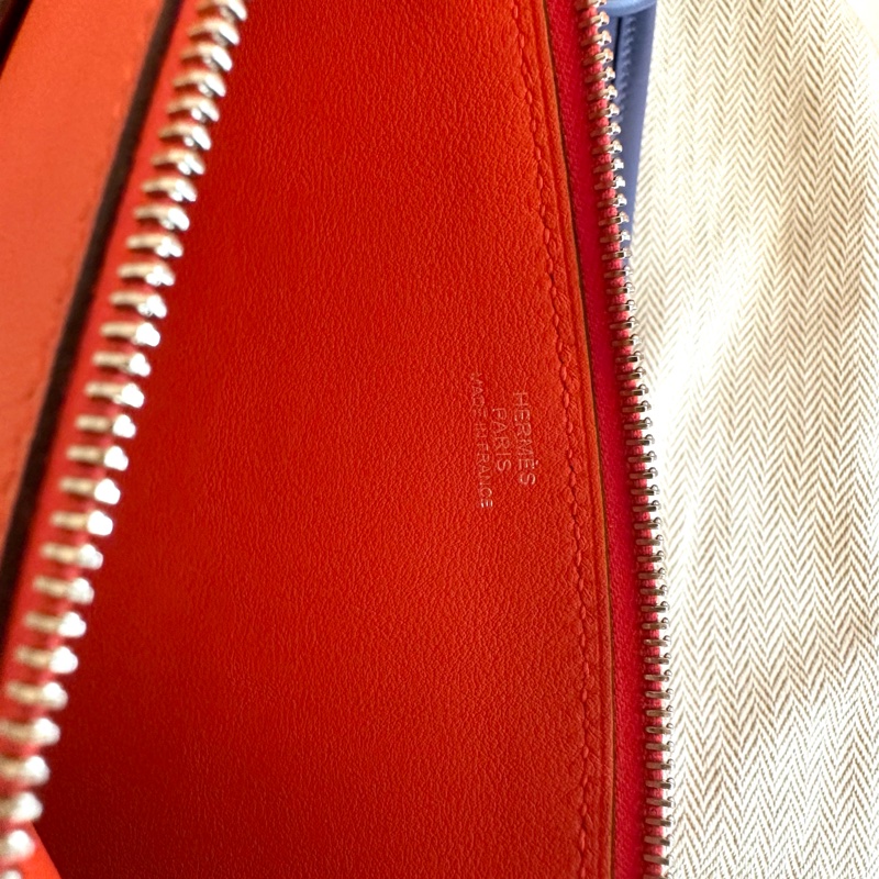 Jige Clutch elan 20cm 手拿包 藍色 附零錢+卡夾層-8