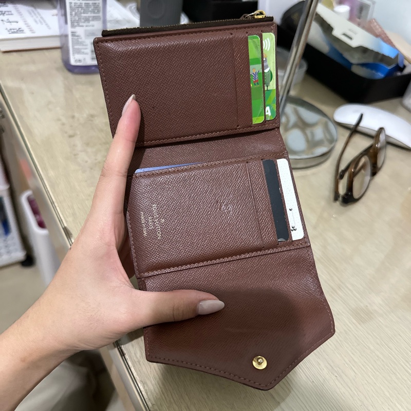 LV女用三折短夾-1