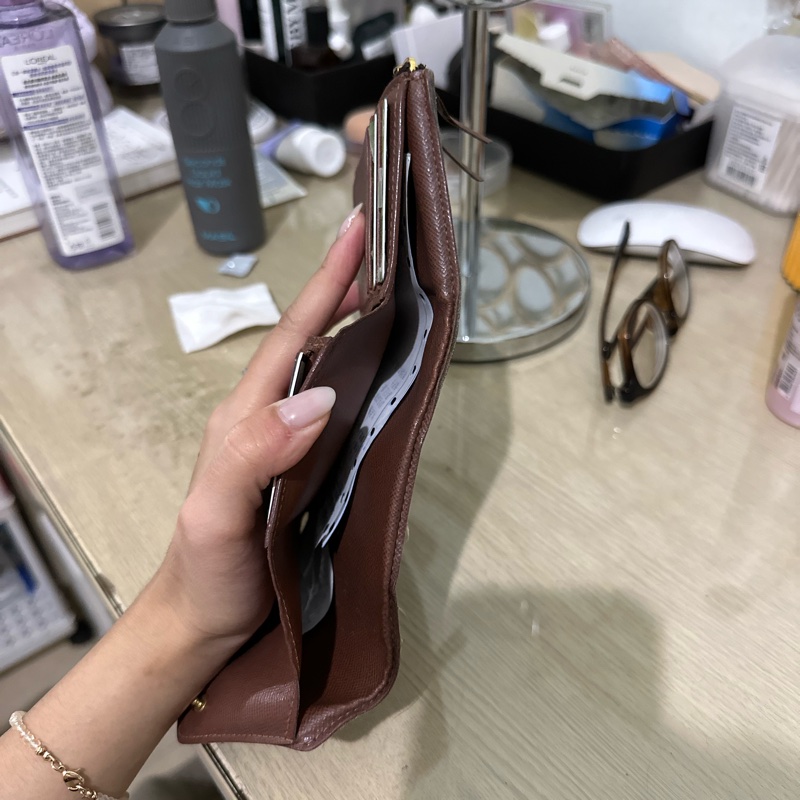 LV女用三折短夾-3