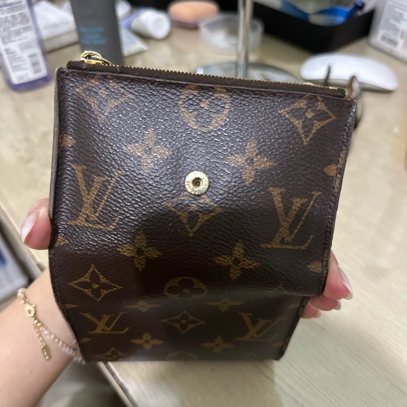 LV女用三折短夾-4