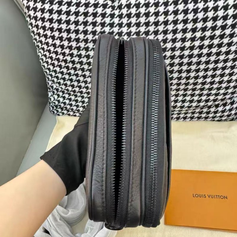 lv alpha nano 黑色壓紋11*18.5*6.5cm 全新 配件塵袋盒子-4