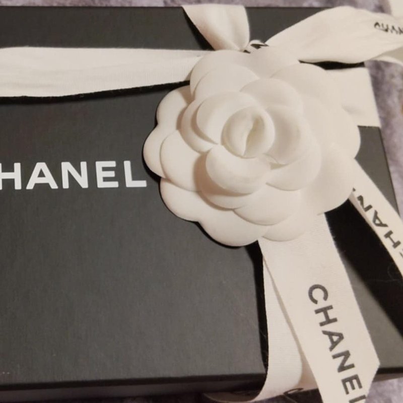 平台最低價,閒置未使用～ Chanel香奈兒荔枝牛皮深藍金雙C logo護照夾／ 護照包／ 護照夾卡包-8