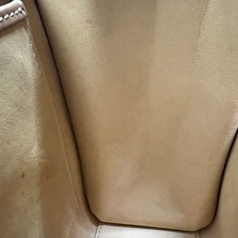 Delvaux德爾沃Temtepe pm 奶茶色金扣-7