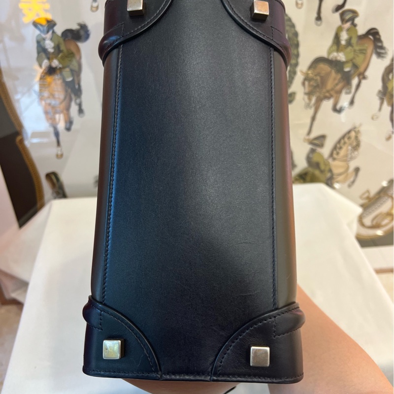 Celine 賽琳 經典笑面smile 手提包 底長26cm-5