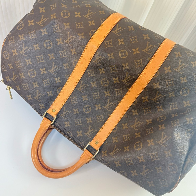 ✔️LV Louis Vuitton 路易威登 Monogram Keepall 50 M41426 手提行李袋-2