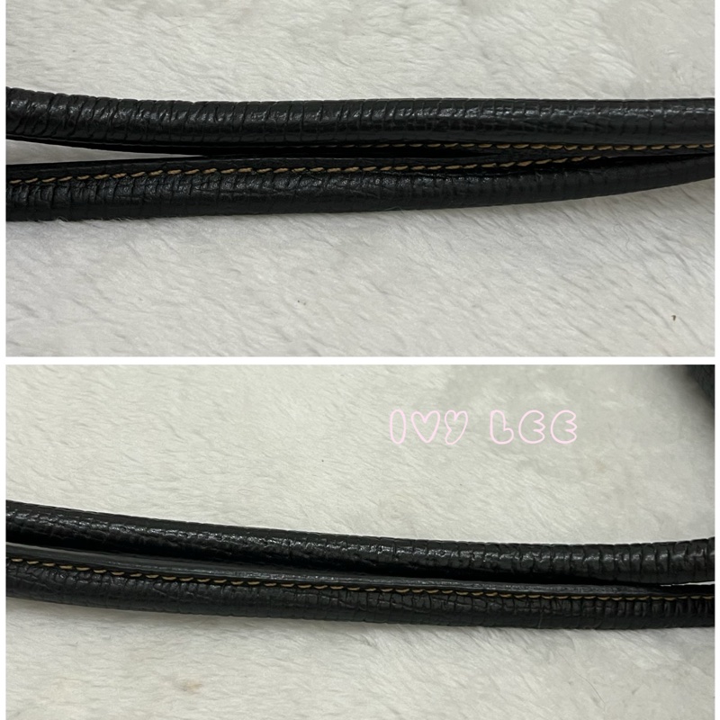 LOEWE 黑色轉扣 托特包 手提包 VINTAGE 小牛皮 正品 二手精品-17