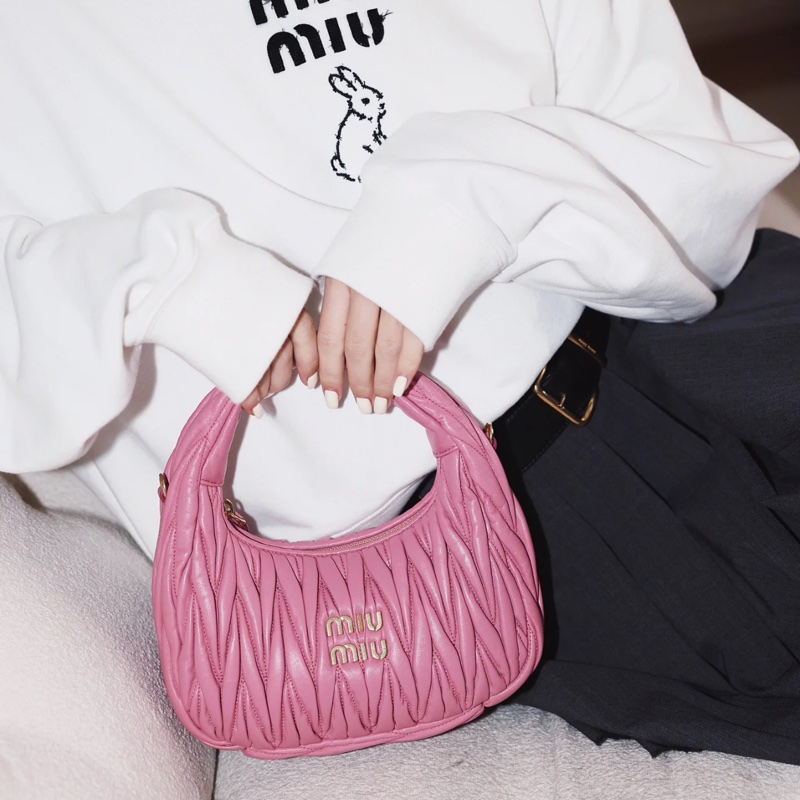 MIU MIU 粉金 wander-0