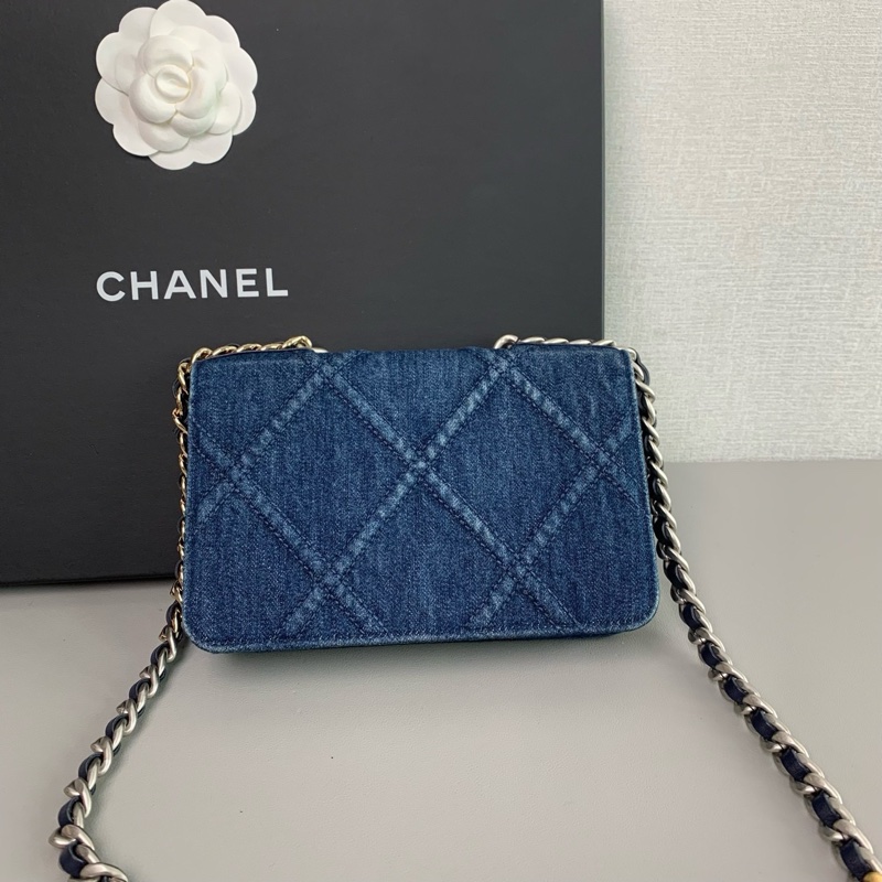Chanel 牛仔woc 晶片款-3