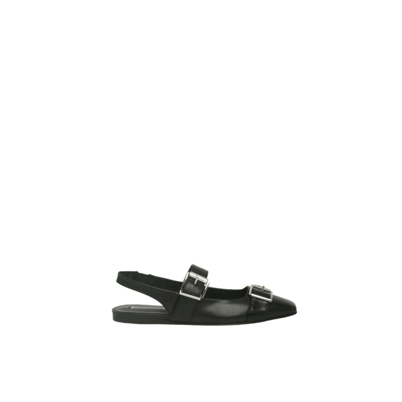 Konnie Double Strap 平底鞋-2