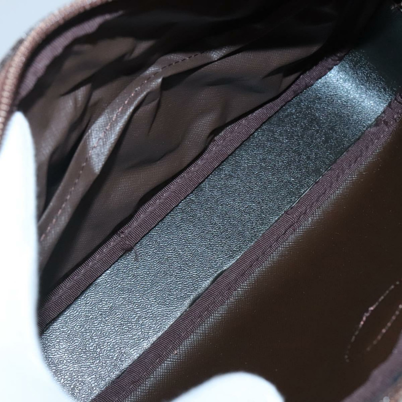 【日本直送】Burberry Nova 格紋手拿包 帆布 米色金色 正品 ep9553-10