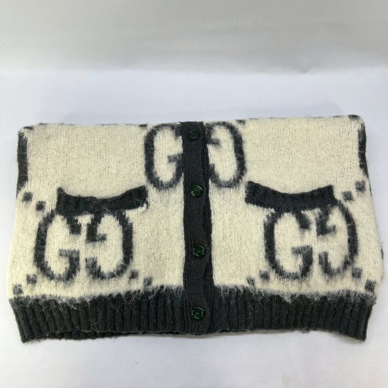 GUCCI 全新雙G雙面穿針織毛衣-4