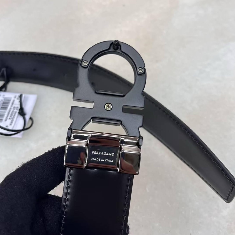 Ferragamo black belt-3