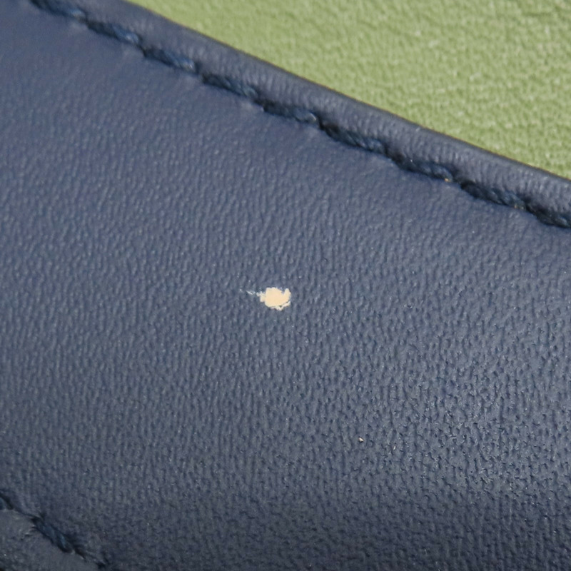 綠色 藍色 牛皮 Horseshoe 肩背包【LOEWE 羅威】-16