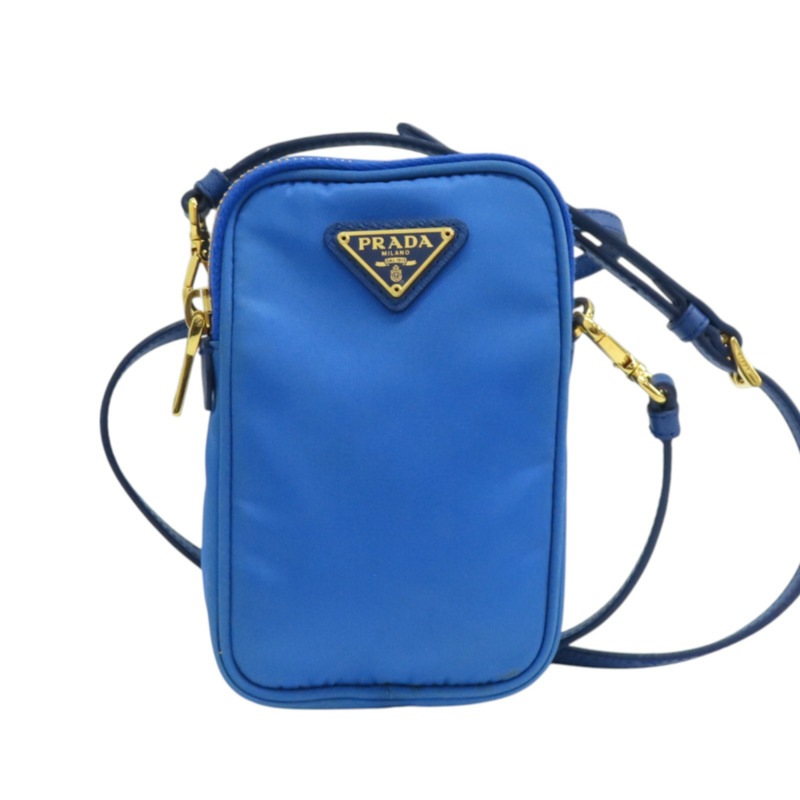 藍色 尼龍 肩背包 1N1860-0