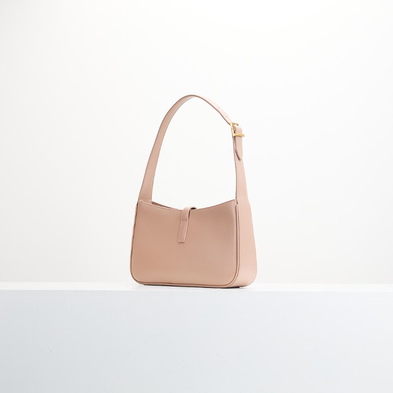 ysl le5a7 奶茶色腋下包-2