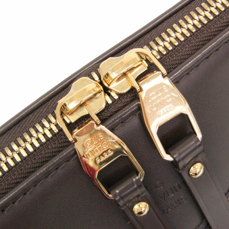 Louis Vuitton Damier Westminster PM N41102 女士、男士單肩包 棕色、黑色-7