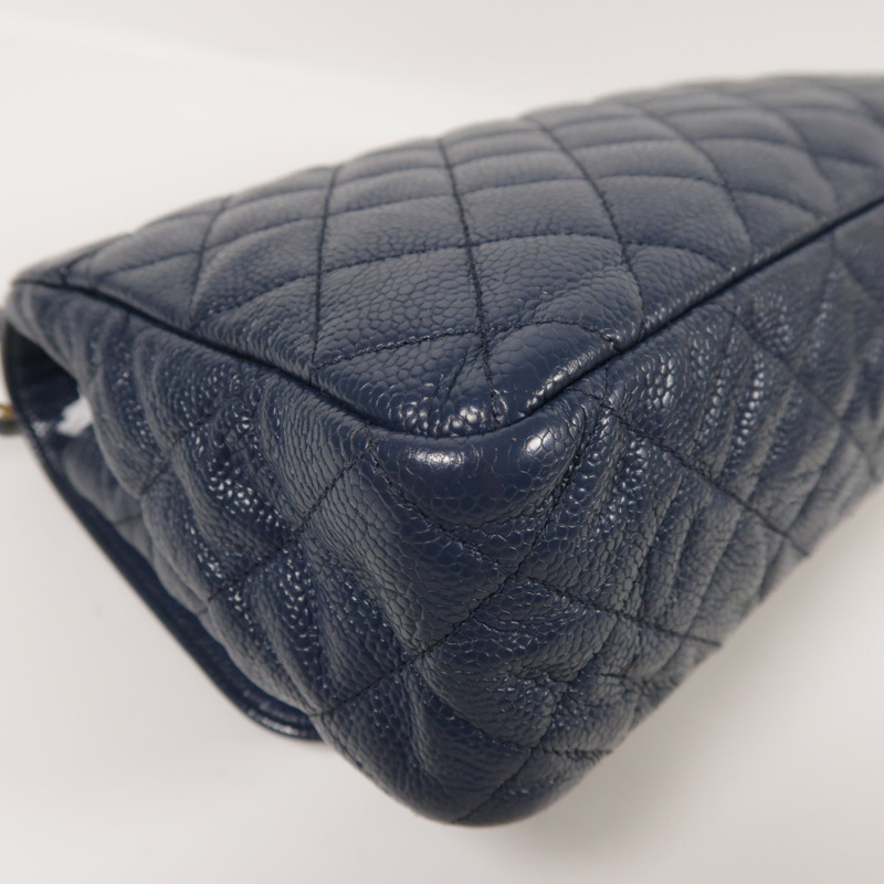 CHANEL 牛皮皮革Shoulder Bag鏈帶肩背袋-13