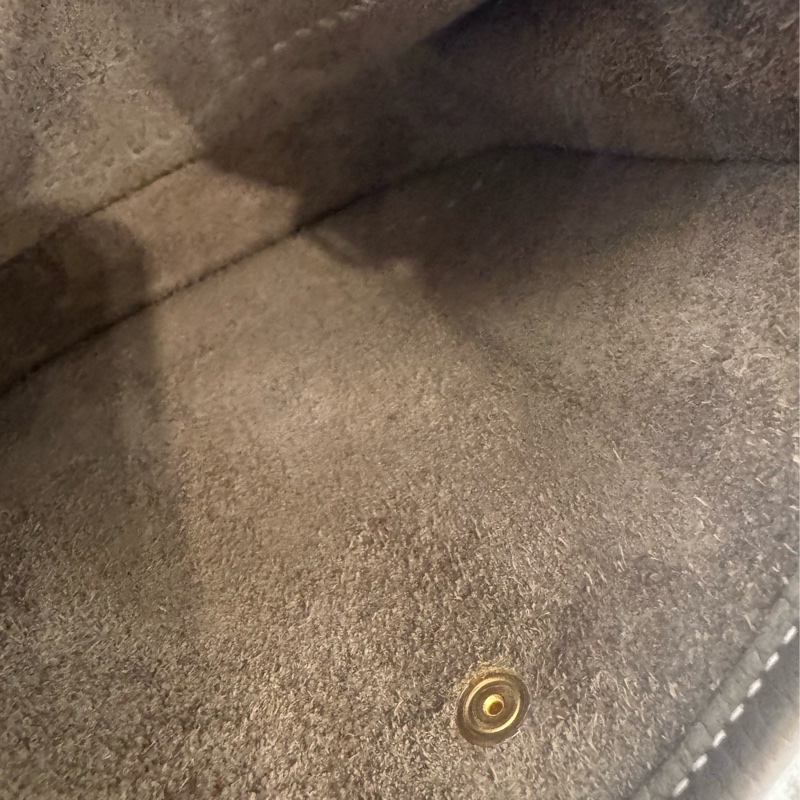 Hermes大象灰金釦mini evelyne16-17