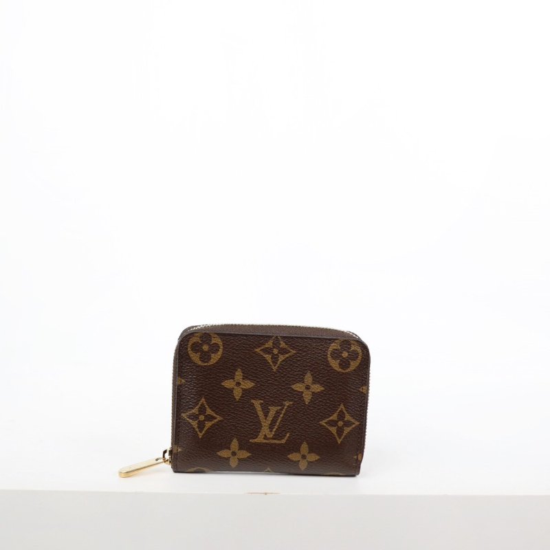 二手LV 經典拉鍊零錢包 老花款M60067-0