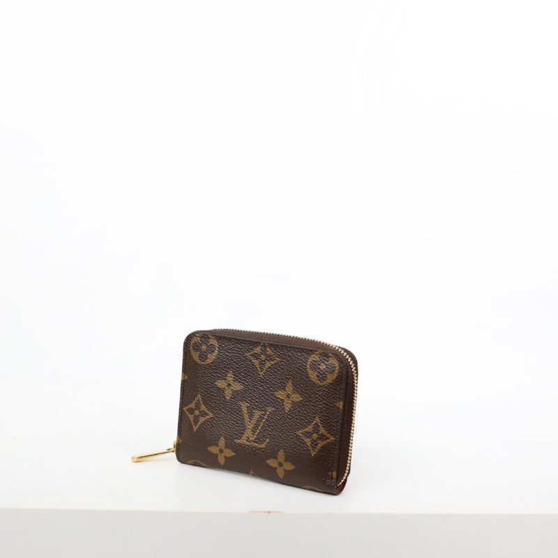 二手LV 經典拉鍊零錢包 老花款M60067-2