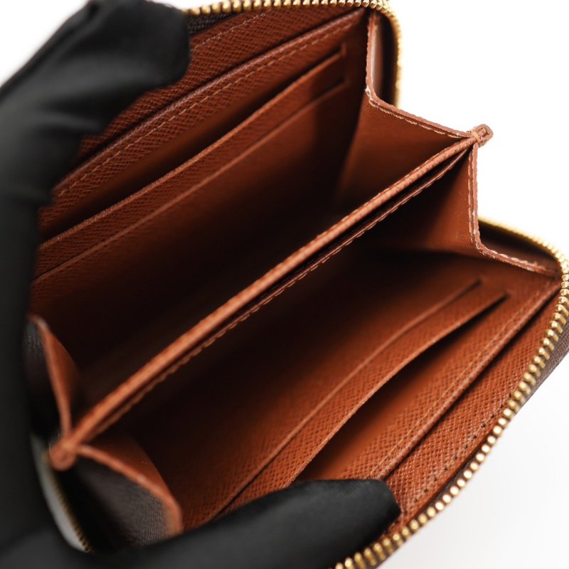 二手LV 經典拉鍊零錢包 老花款M60067-4