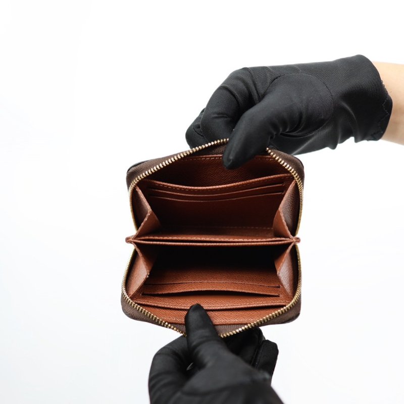 二手LV 經典拉鍊零錢包 老花款M60067-5