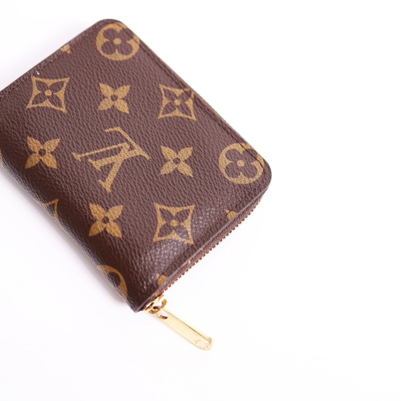 二手LV 經典拉鍊零錢包 老花款M60067-7