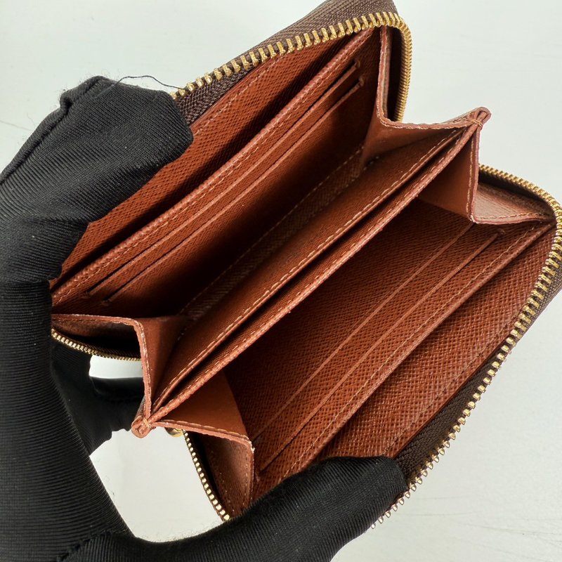 二手LV 經典拉鍊零錢包 老花款M60067-10