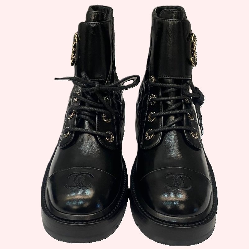 Chanel women's Ankle boots 38號-5
