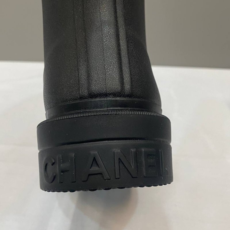 Chanel women's RainBoots 38號-11