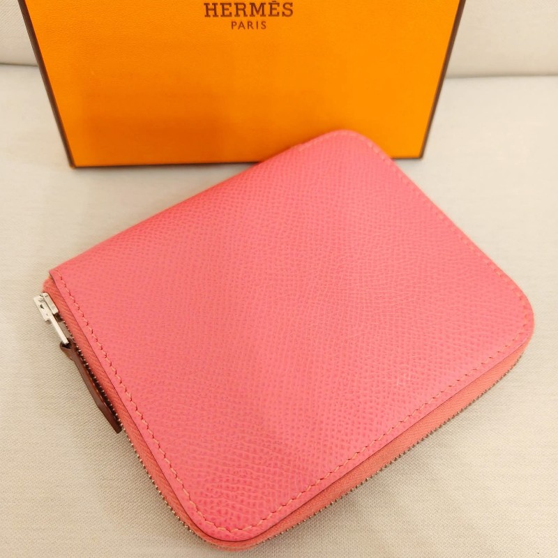 愛馬仕Silk'ln Epmon絲巾短夾-0