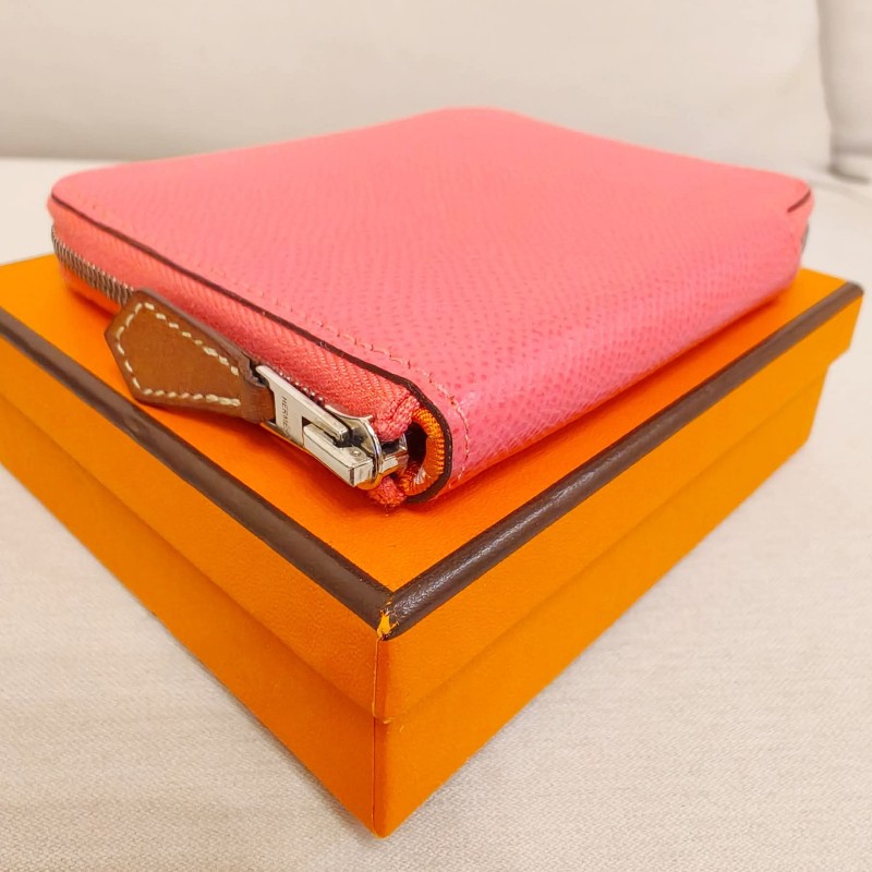 愛馬仕Silk'ln Epmon絲巾短夾-3