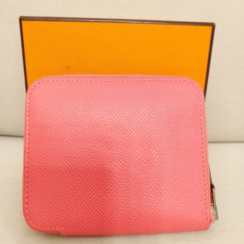 愛馬仕Silk'ln Epmon絲巾短夾-9