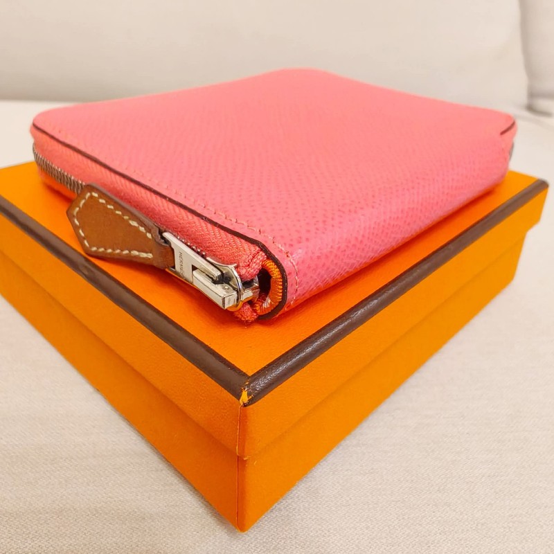 愛馬仕Silk'ln Epmon絲巾短夾-13