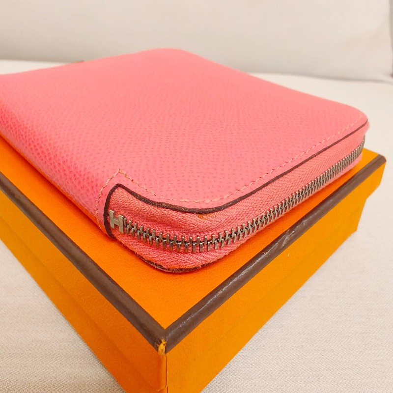 愛馬仕Silk'ln Epmon絲巾短夾-14