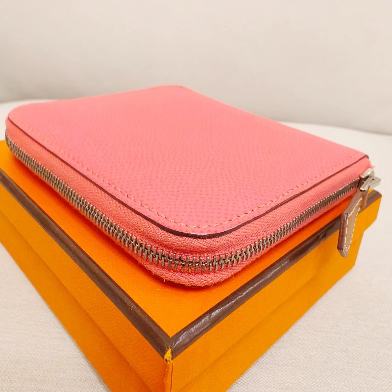 愛馬仕Silk'ln Epmon絲巾短夾-16