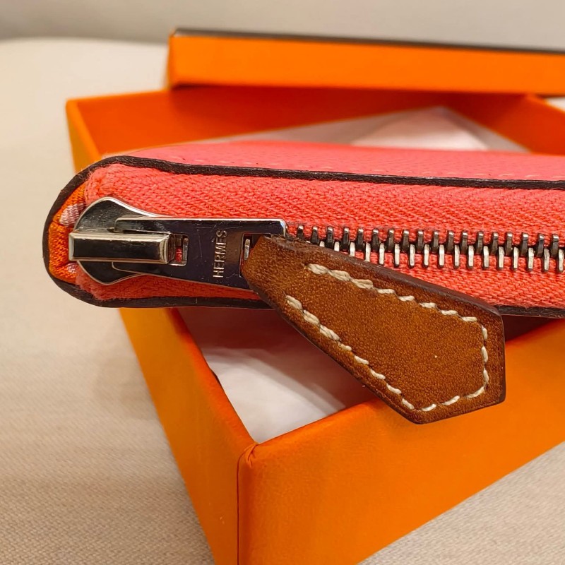 愛馬仕Silk'ln Epmon絲巾短夾-24