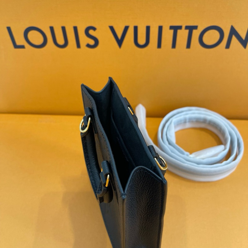 LV路易威登 黑壓紋 琴譜芯片款 尺寸約14×17×5-7