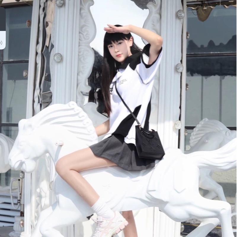 LV路易威登 黑壓紋 琴譜芯片款 尺寸約14×17×5-8