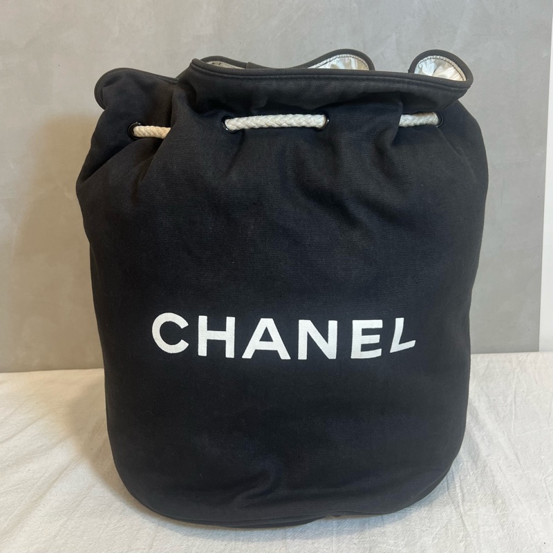 Chanel 帆布後背包-3