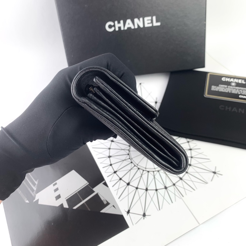 ◻️ Chanel boy 黑金長夾-5