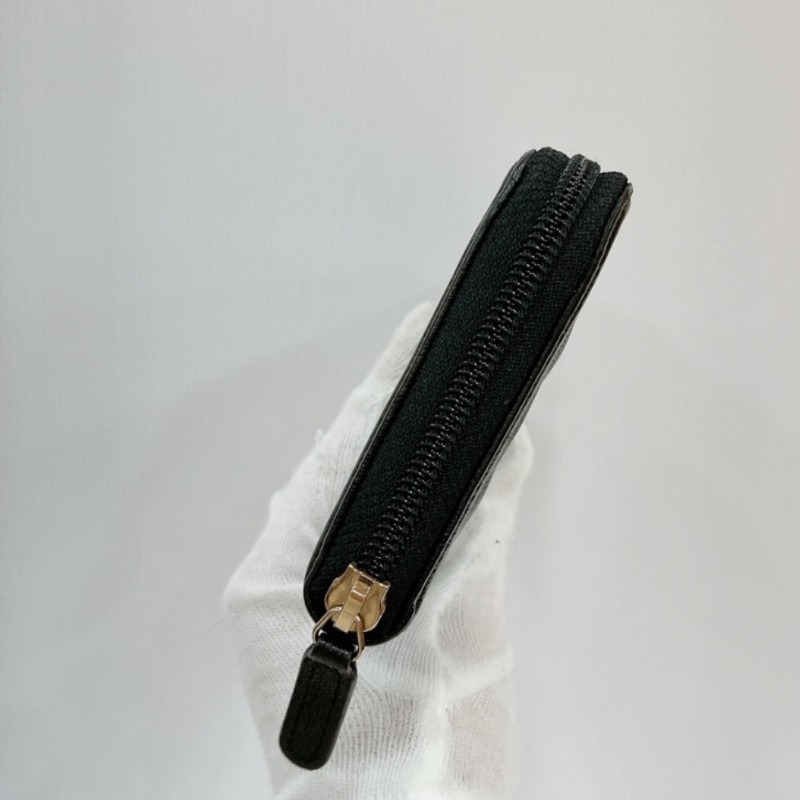 香奈兒菱格紋拉鍊2way長夾-15