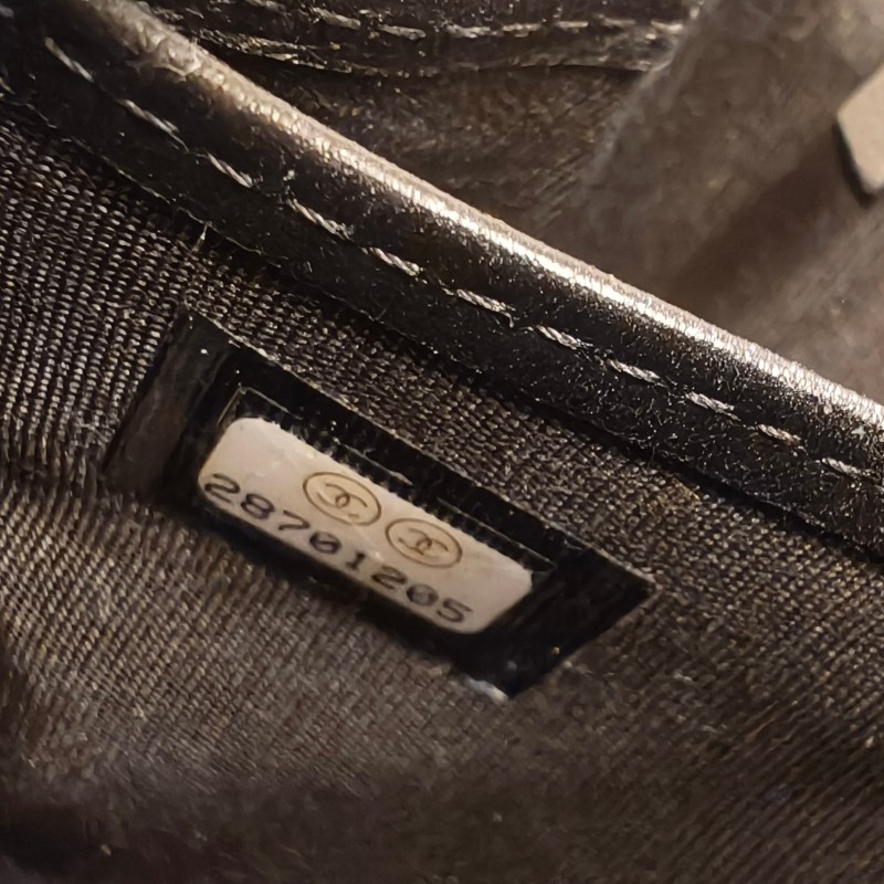 香奈兒菱格紋拉鍊2way長夾-34