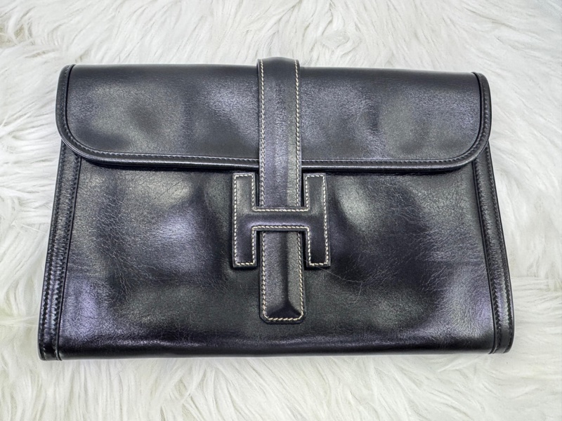 Hermès Pre-Owned Box Calf Jige 29 手拿包-0