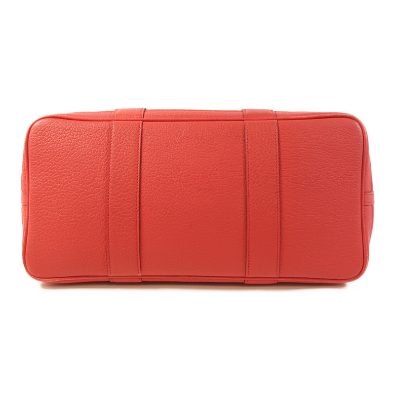 HERMES Negonda皮革Garden Party PM銀扣手挽袋Bougainvillier-3